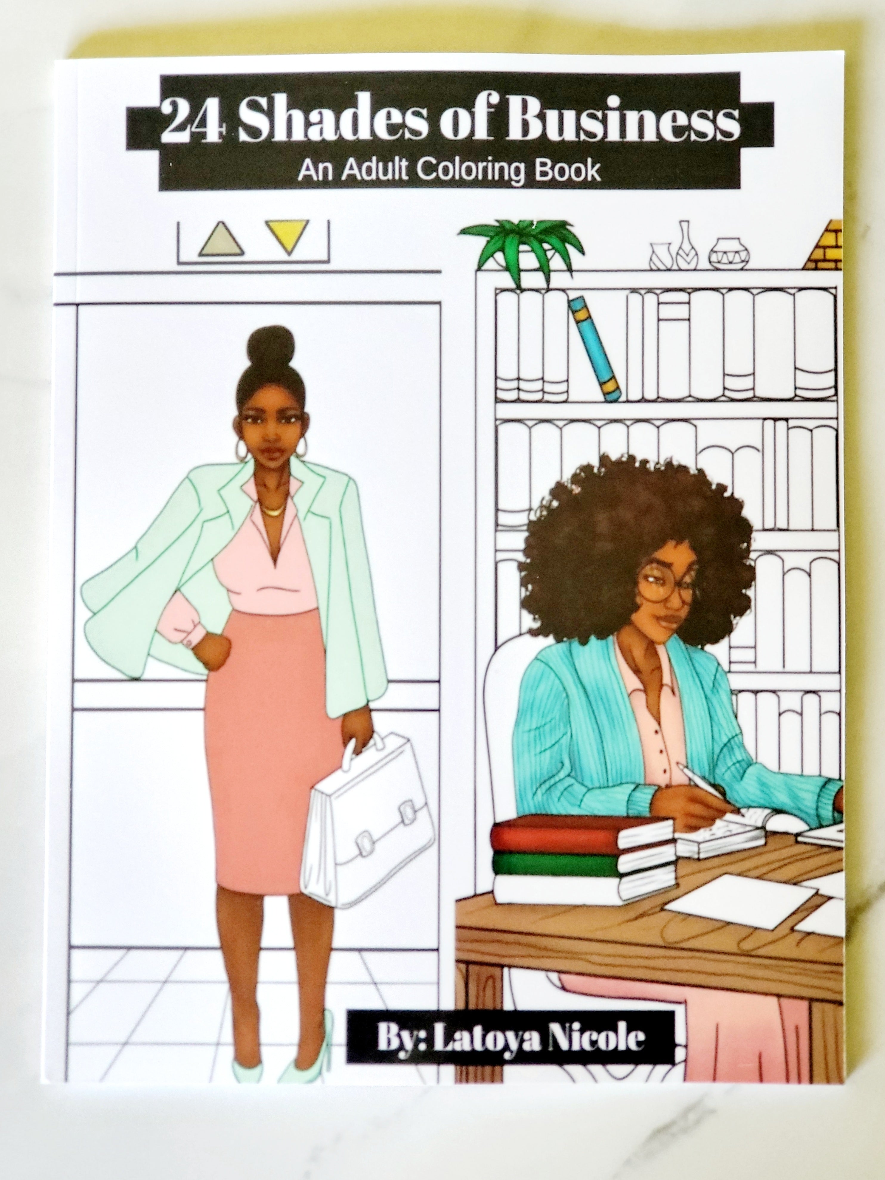 24 Shades of Business: An Adult Coloring Book