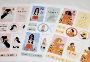 Zodiac Sticker Pack